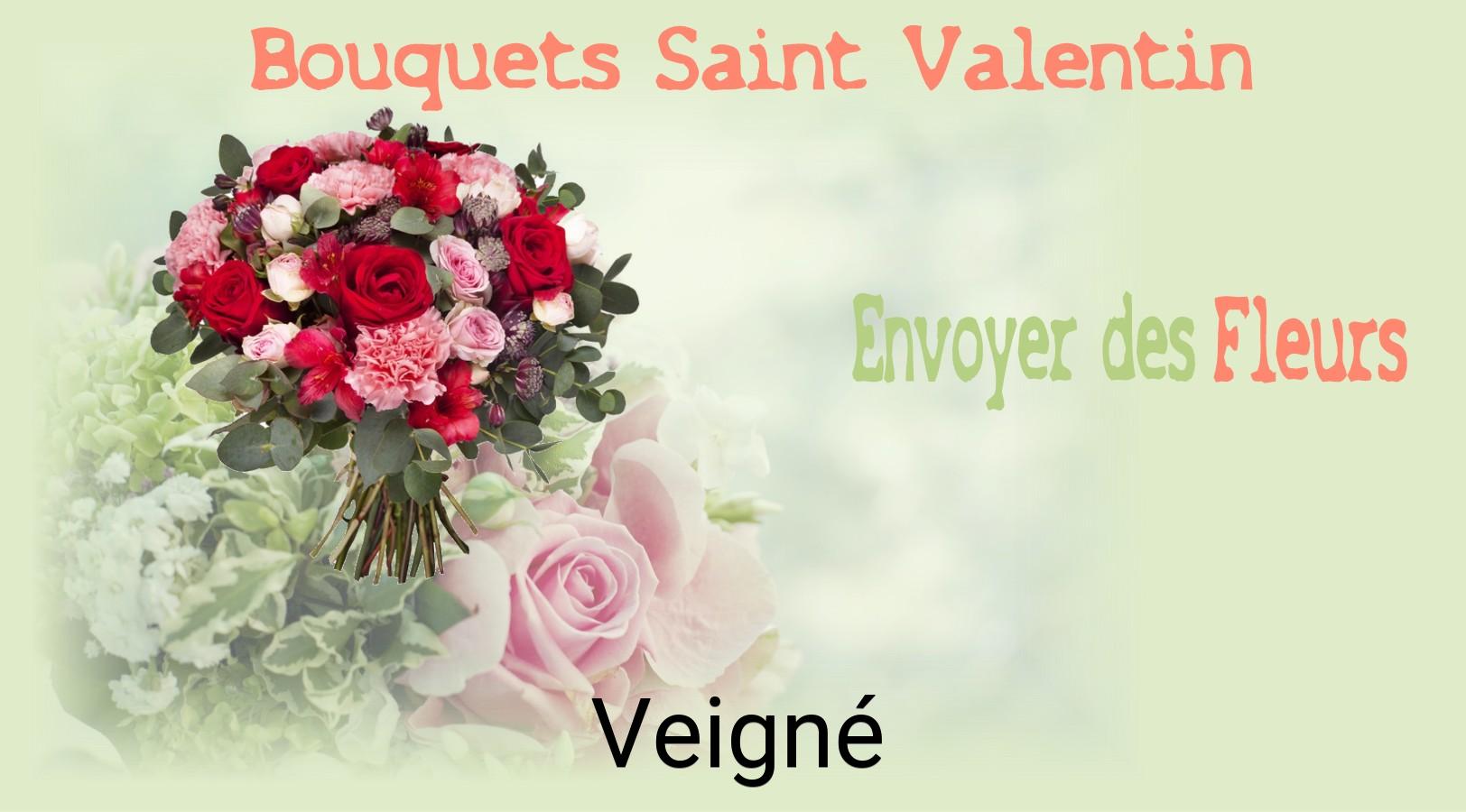 Roses de Saint-Valentin livrées à Veigné
